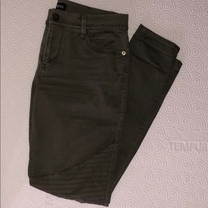 Express Green Jeggings